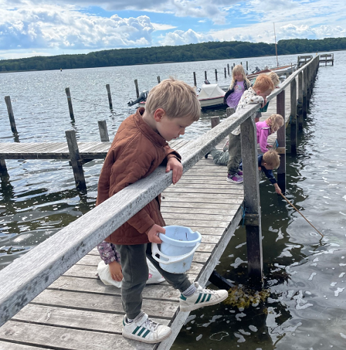På fisketur med Kildebækken